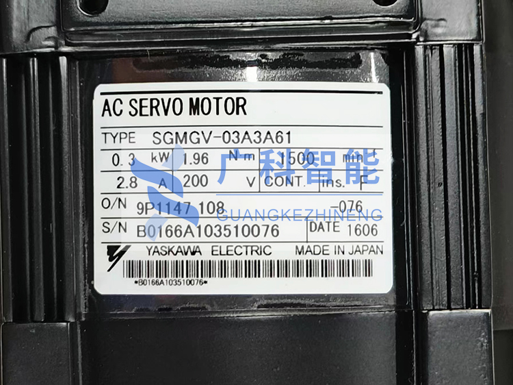 安川機(jī)械手300W伺服電機(jī)SGMGV-03A3A61 安川機(jī)械手300W伺服電機(jī)SGMGV-03A3A61